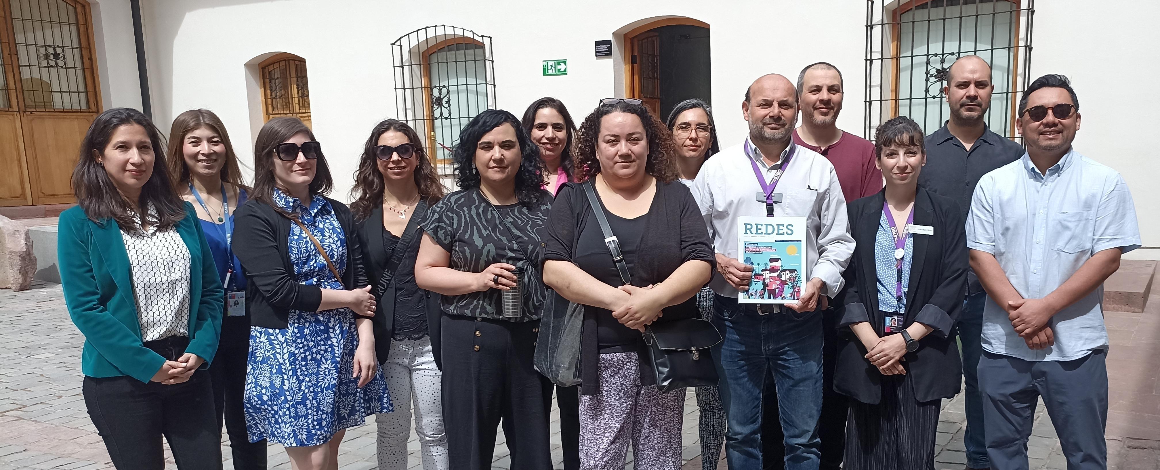 Centro de Estudios de Ciudad y Territorio visita el renovado Museo Casa Colorada 