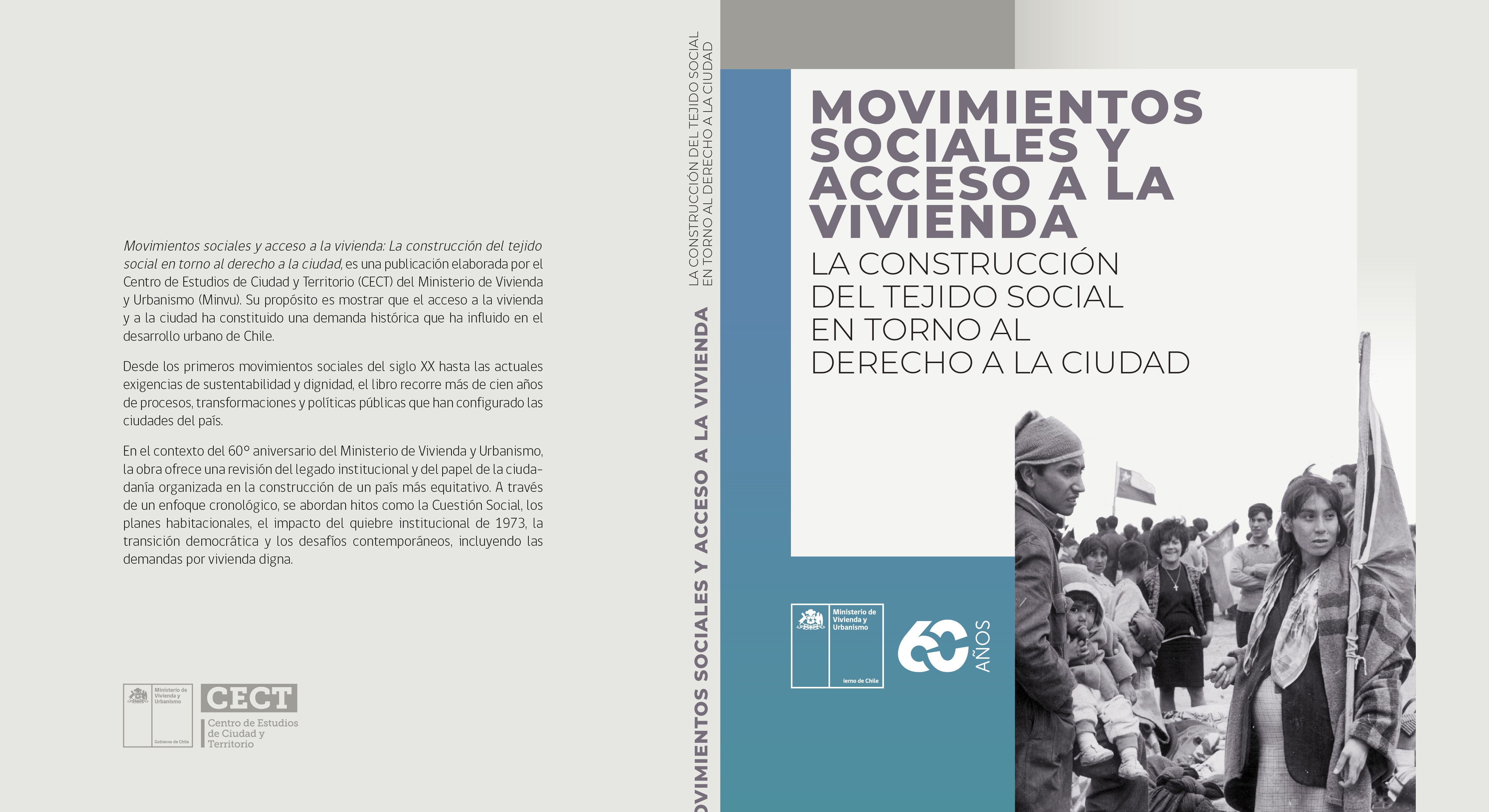 CECT presenta libro que revisa más de un siglo de movimientos sociales por el derecho a la vivienda en Chile