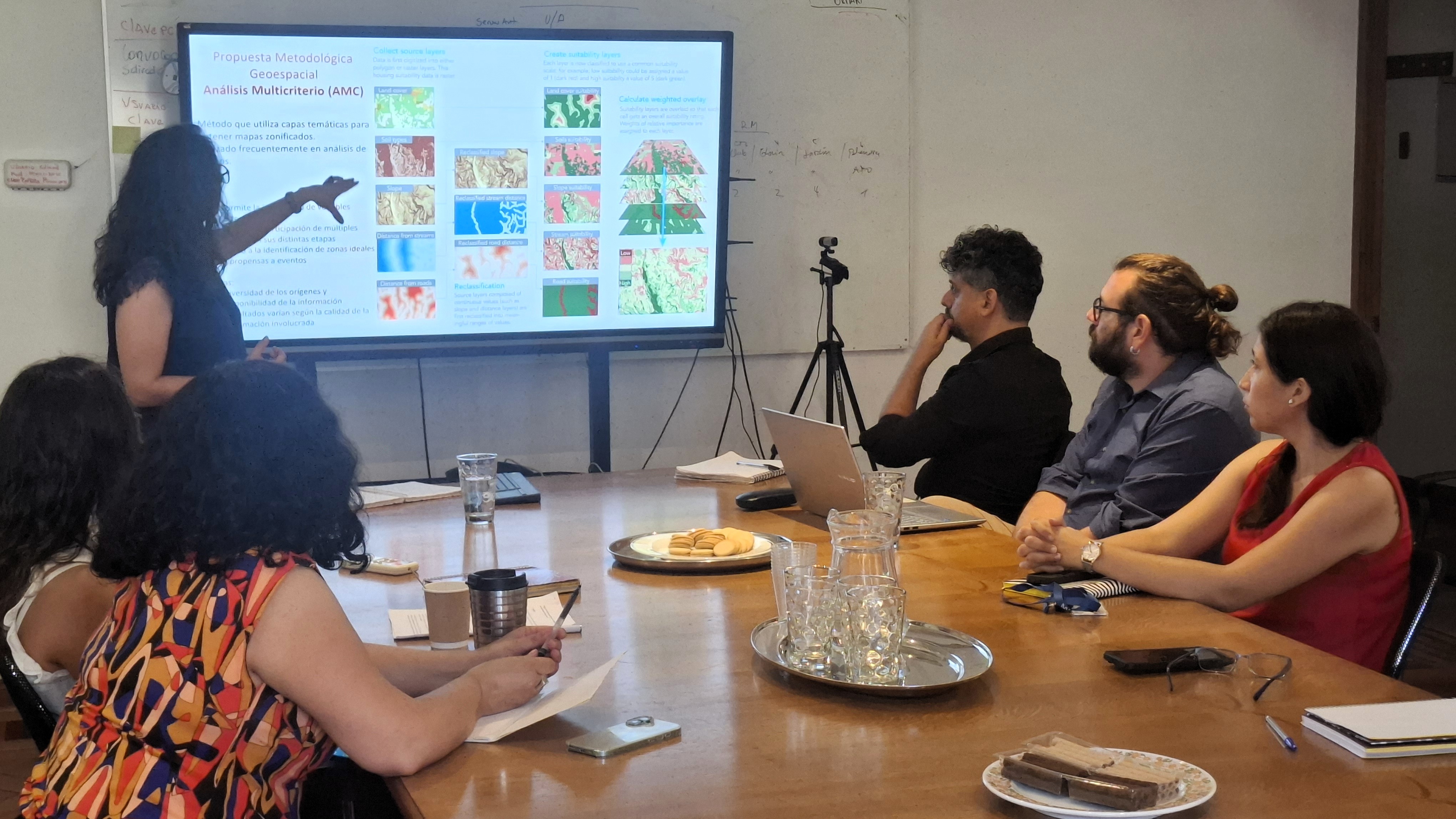 CECT presenta metodología geoespacial sobre territorios frágiles y cambio climático