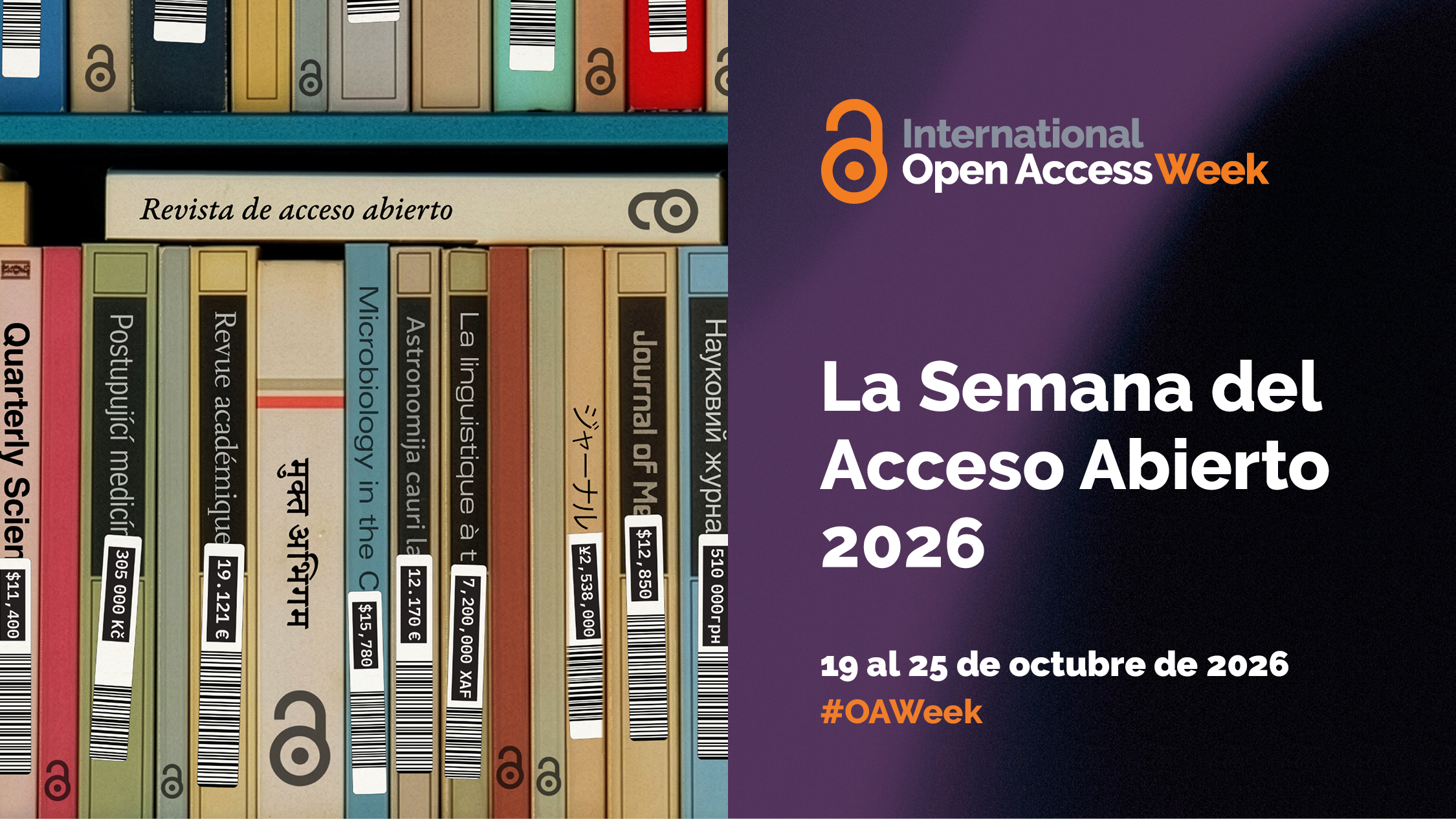 “El precio del conocimiento”: Semana Internacional del Acceso Abierto 2026